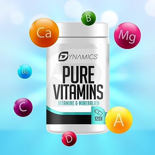 dynamics-pure-vitamins-multivitamin-hochdosiert-120-tabletten-vegan image 8