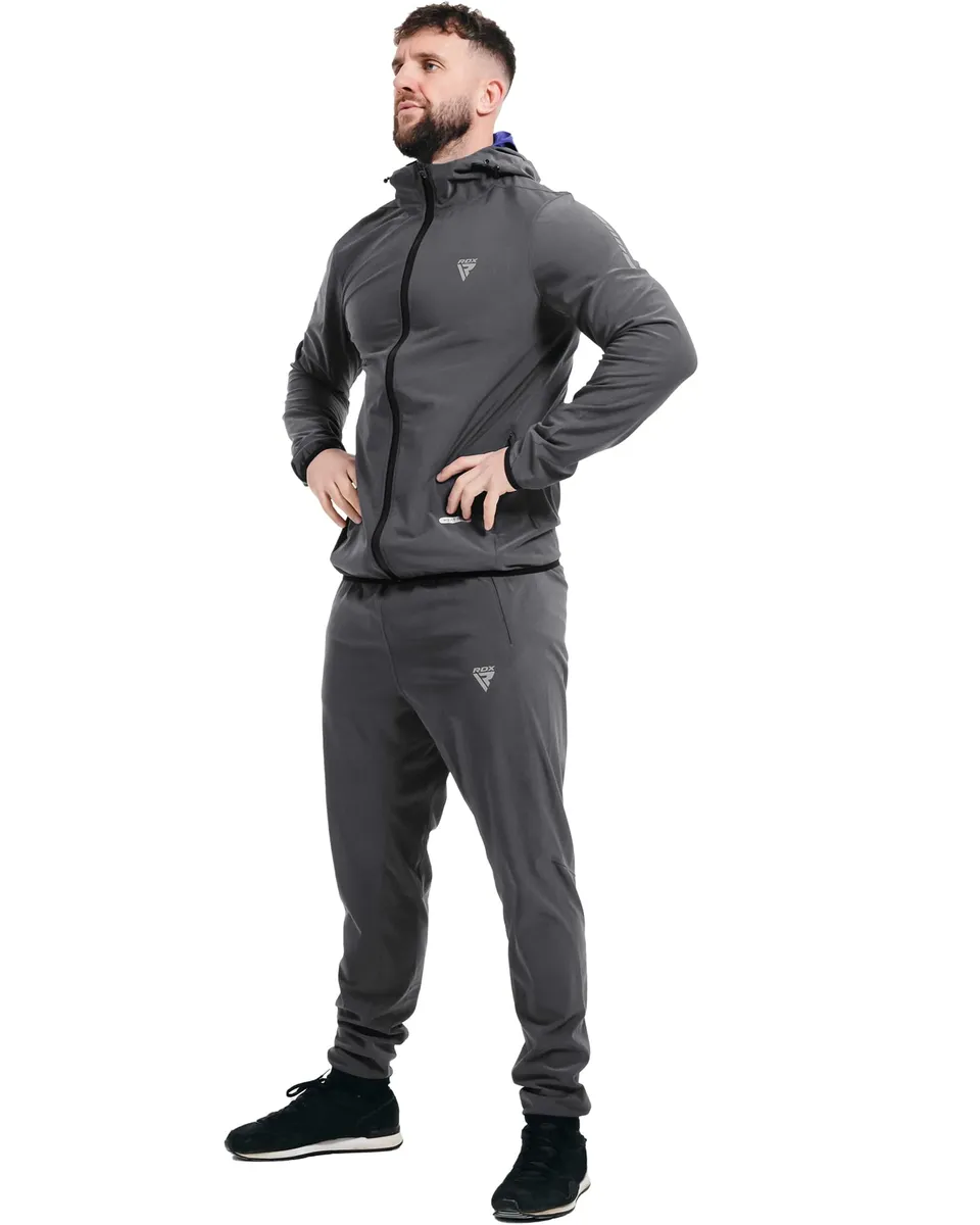 rdx-saunaanzug-reach-sweat-suit-mit-kapuze-thermo-trainingsanzug image 1