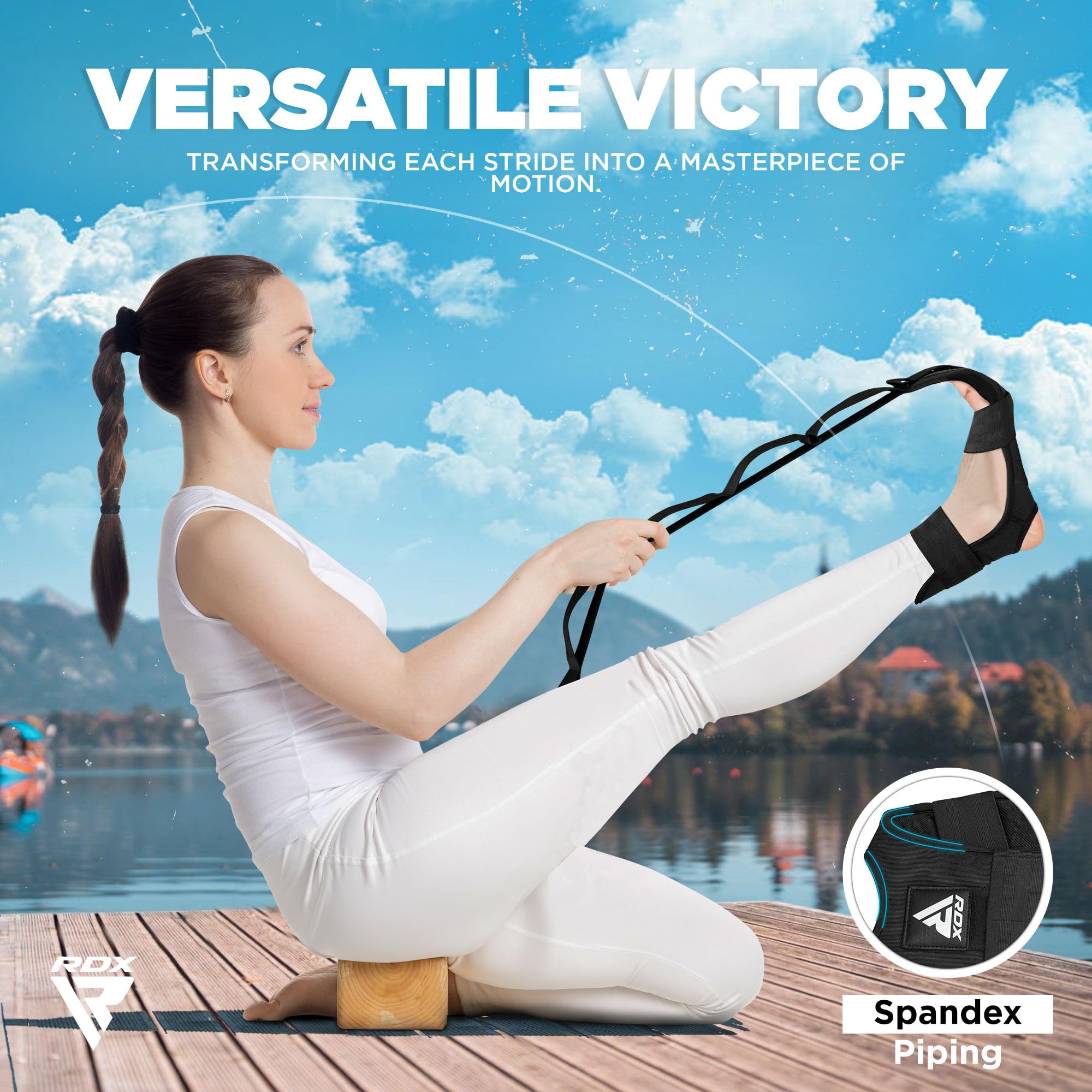 rdx-yoga-stretching-strap-verstellbarer-ballett-stretch-gurt-mit-6-schlaufen-f-r image 6