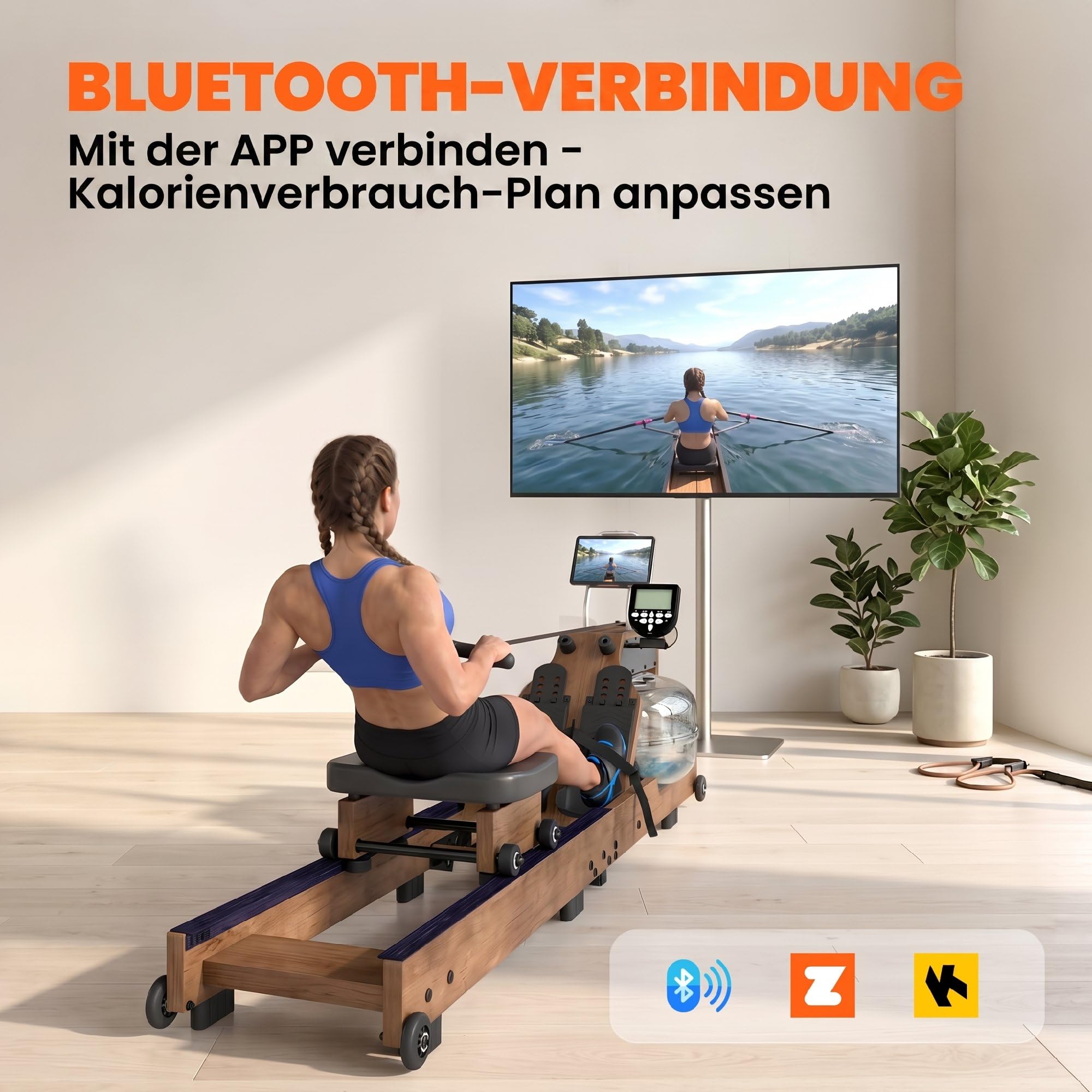 sportnow-wasser-ruderger-t-klappbar-mit-bluetooth-app image 3