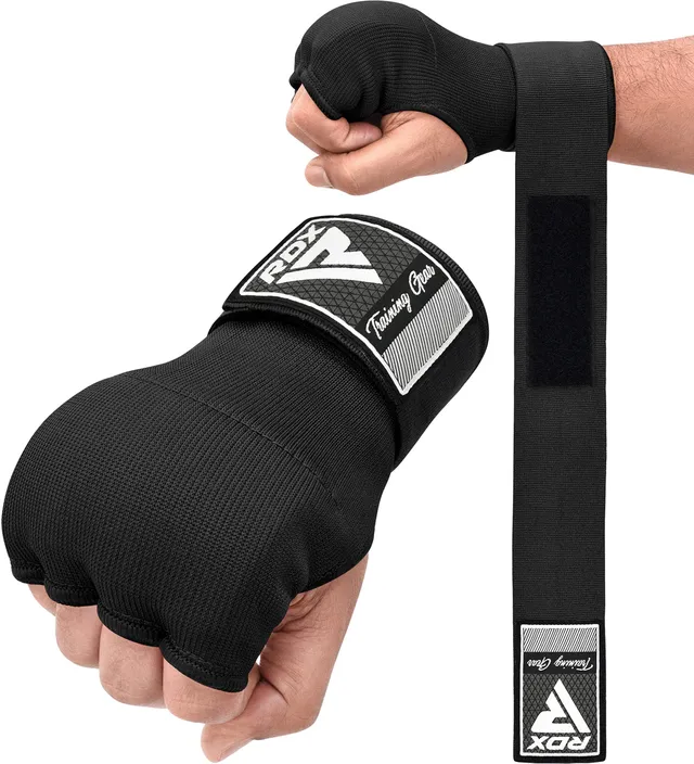 rdx-is2-gel-innenhandschuhe-boxen-mma-muay-thai-mit-100cm-handgelenkbandage image 1