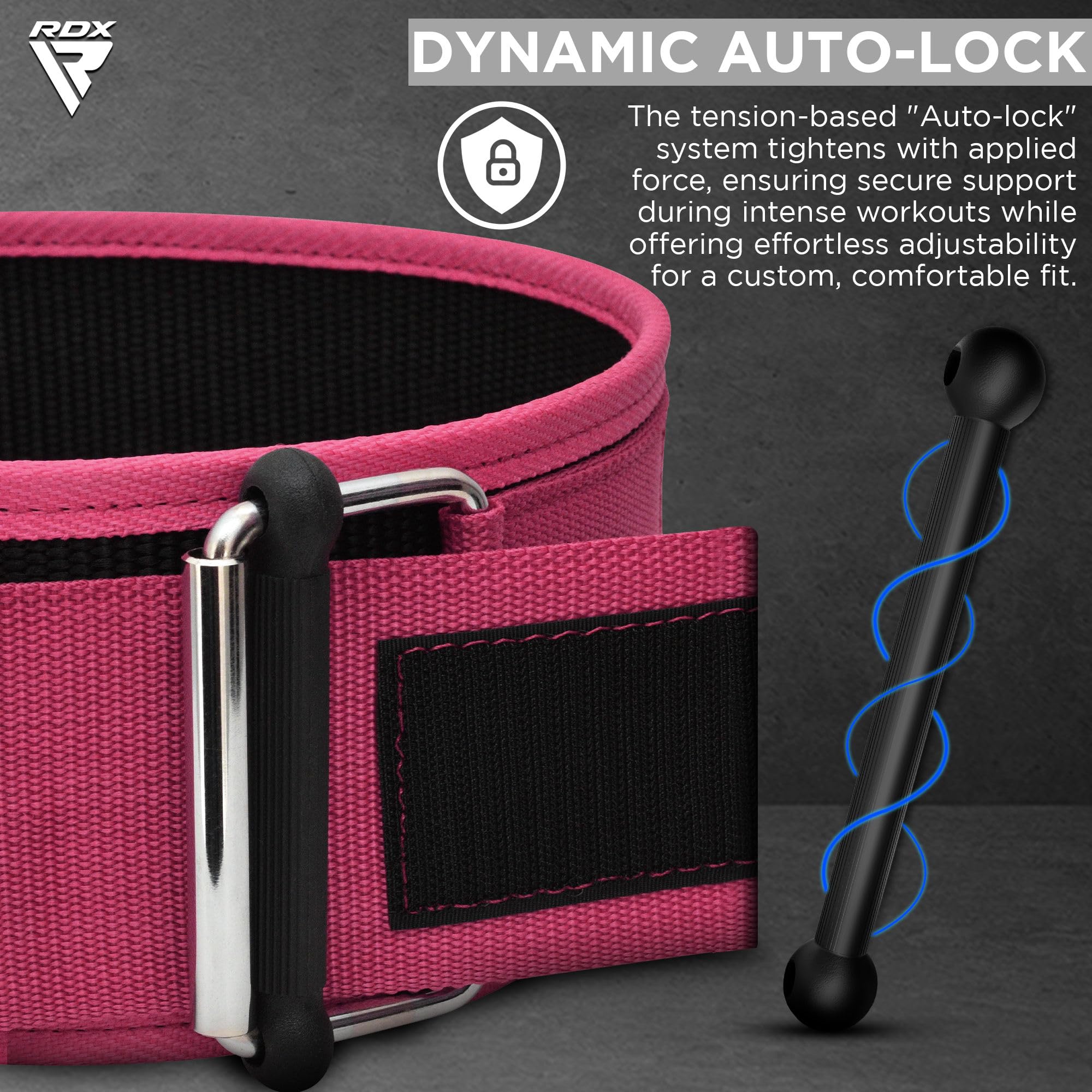 rdx-4-gewichtheberg-rtel-auto-lock-nylon image 3