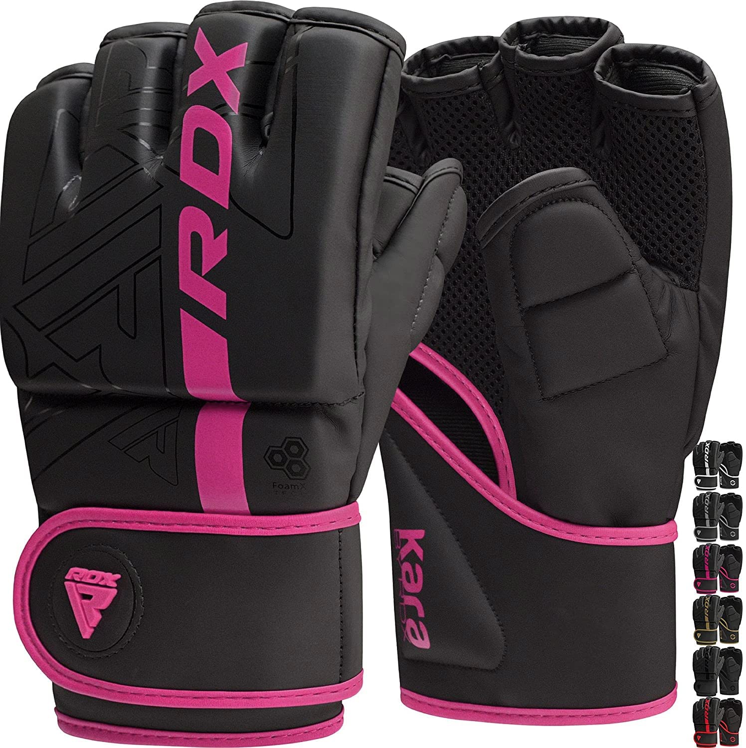 rdx-f6-mma-handschuhe-maya-hide-leder-schwarz image 1