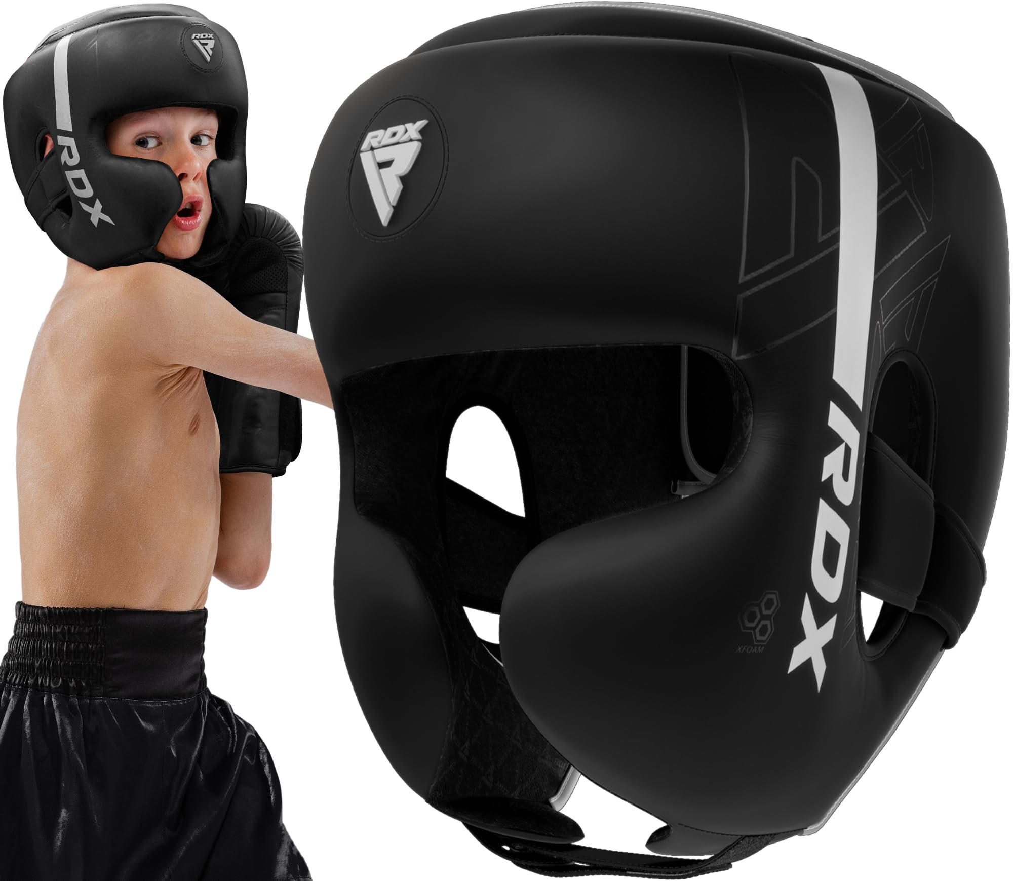 rdx-kara-kinder-box-kopfschutz-maya-hide-leder image 8