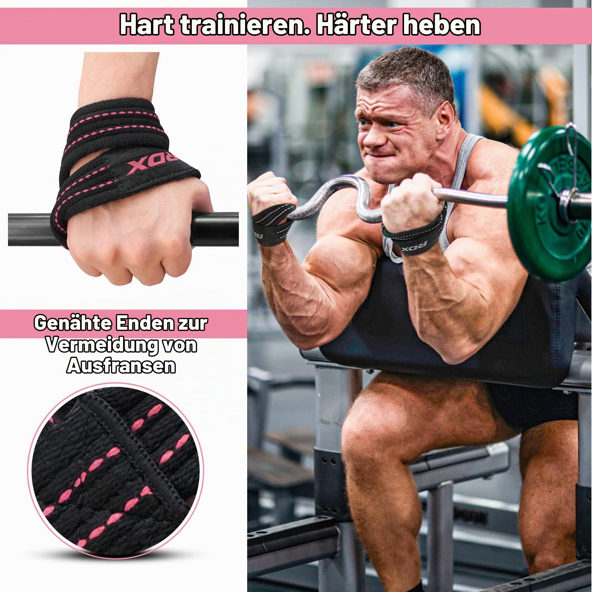 rdx-figure-8-gewichthebergurte-mit-handgelenkunterst-tzung-kreuzheben-powerlifti image 3
