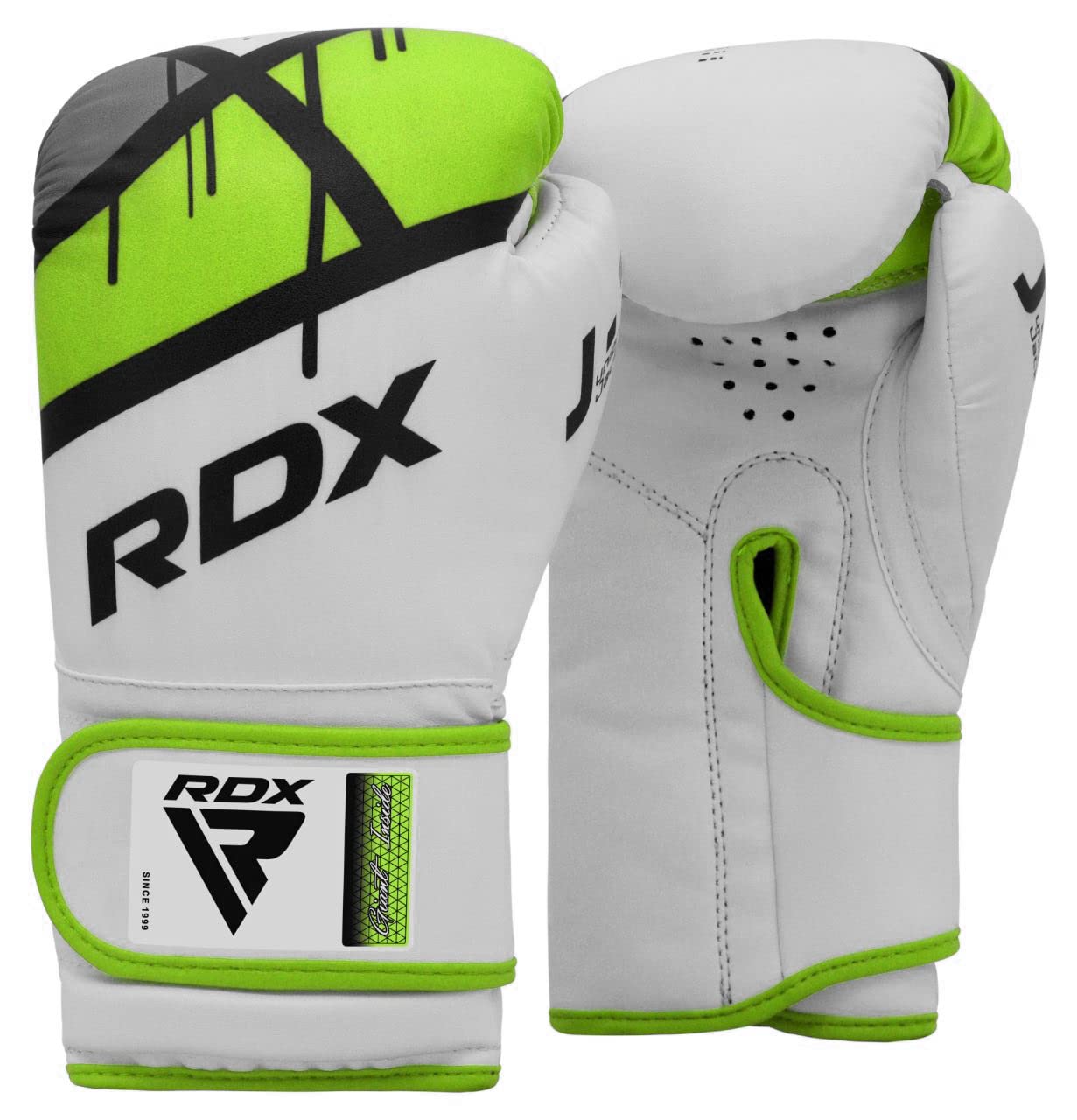 rdx-kinder-boxhandschuhe-6oz-junior-maya-hide-leder-f-r-sandsack-und-sparring image 2