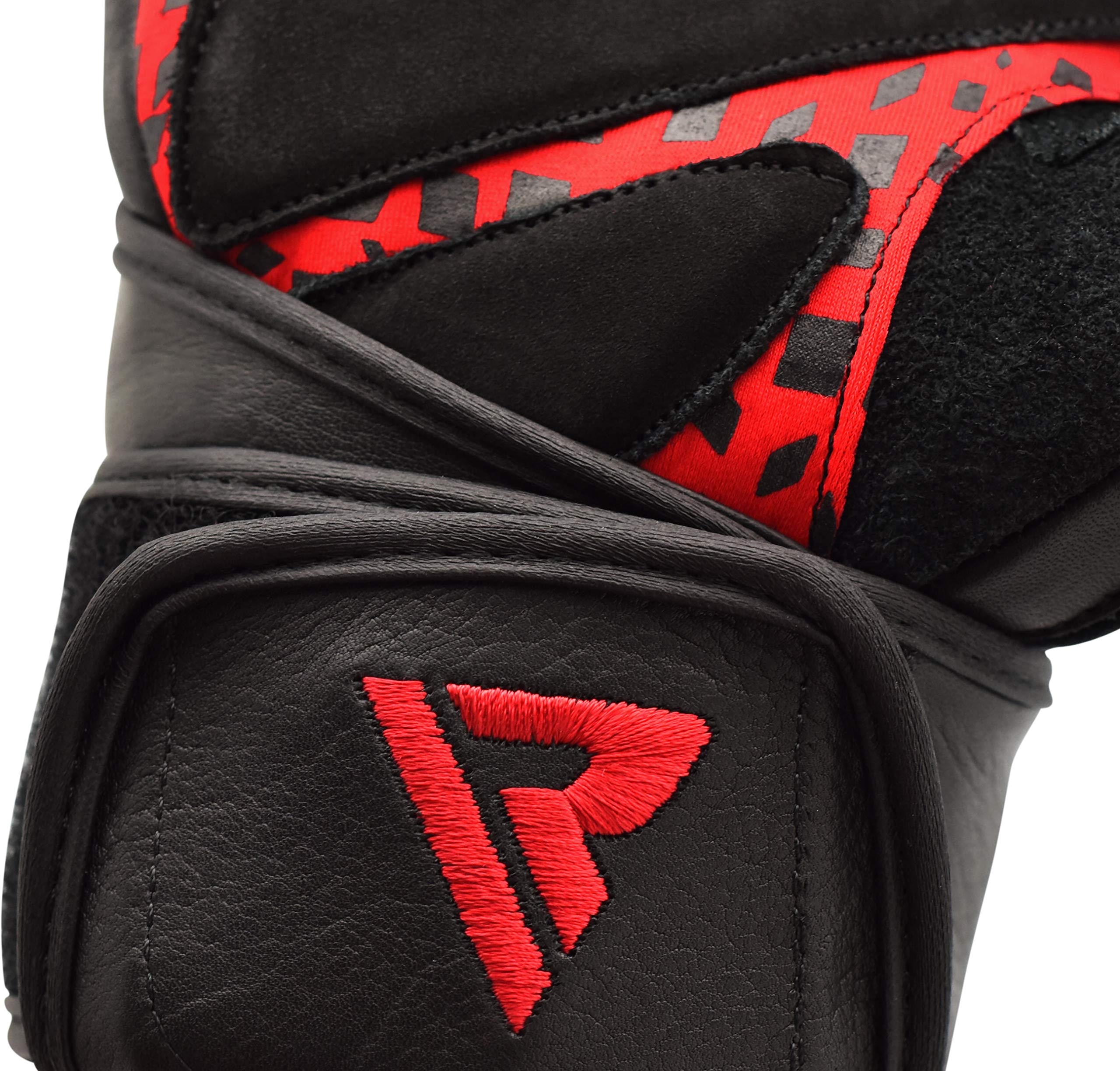 rdx-trainingshandschuhe-lang-mit-handgelenkst-tze-gym-gloves-maya-hide-leder image 7